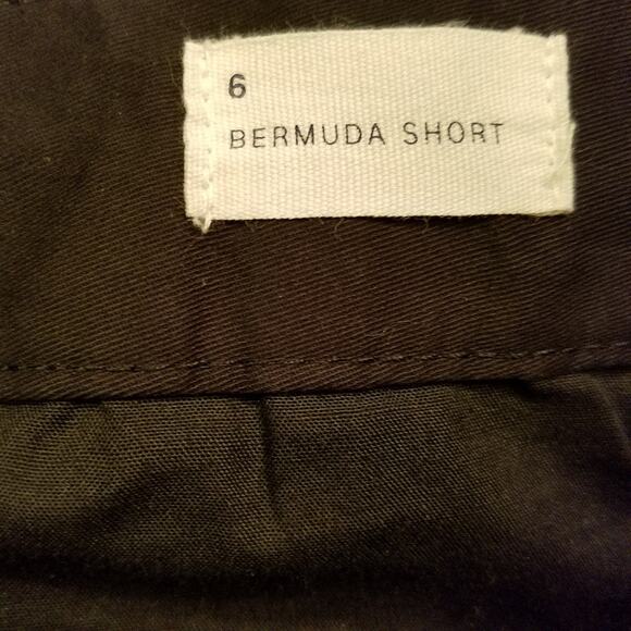 Gap Bermuda Stretch Midrise Black Shorts NWT Size 6 - Picture 6 of 7